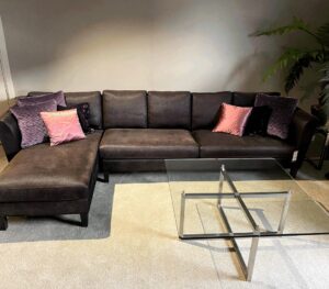 Bench Furniture Varese met chaise longue 3-zitsbank Showroommodel 2