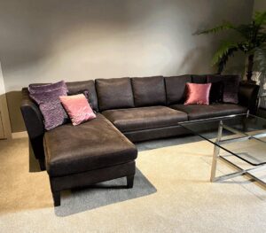 Bench Furniture Varese met chaise longue 3-zitsbank Showroommodel 1