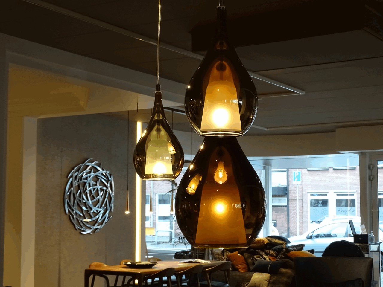 Cangini & Tucci Zoe 3 Bulbs Hanglamp Showroommodel 2