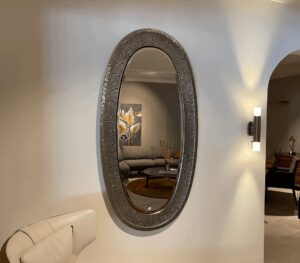 Deknudt Mirrors Etna Silver Spiegel Showroommodel 1