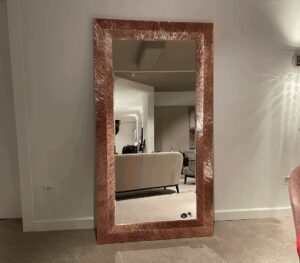 Deknudt Mirrors Groove Copper Spiegel Showroommodel 1