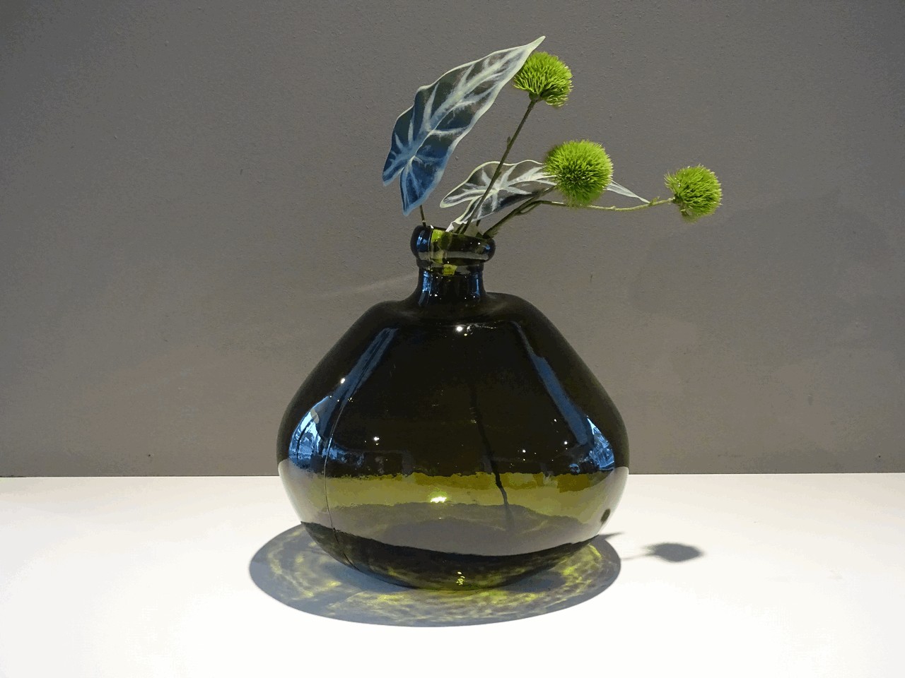 Kersten B.V. Vaas recycled glass Decoratie Showroommodel 1