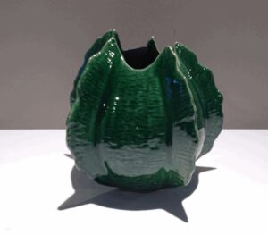PTMD Rames green ceramic 694476 Vaas Showroommodel 1